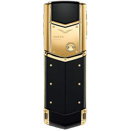 VERTU SIGNATURE S CLASSIC BLACK & GOLD KEYPAD MOBILE PHONE - Image 3
